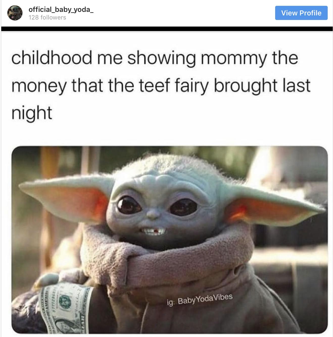 13 Funny Baby Yoda Memes Parents Will Love Live One Good Life