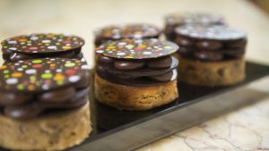 Peanut Butter Blondie Bars from the Disney Fantasy 10