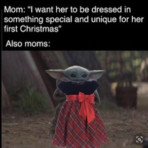 19 Adorable Baby Yoda Memes for Christmas 2020 642