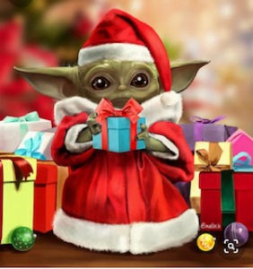 19 Adorable Baby Yoda Memes for Christmas 2020 647