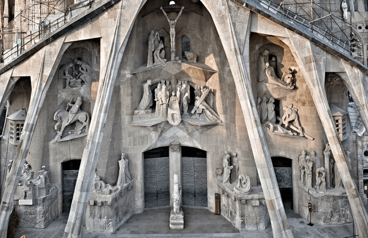 Sagrada Familia by Gaudi - Basilica in Barcelona, Spain - 137 Year Project 108