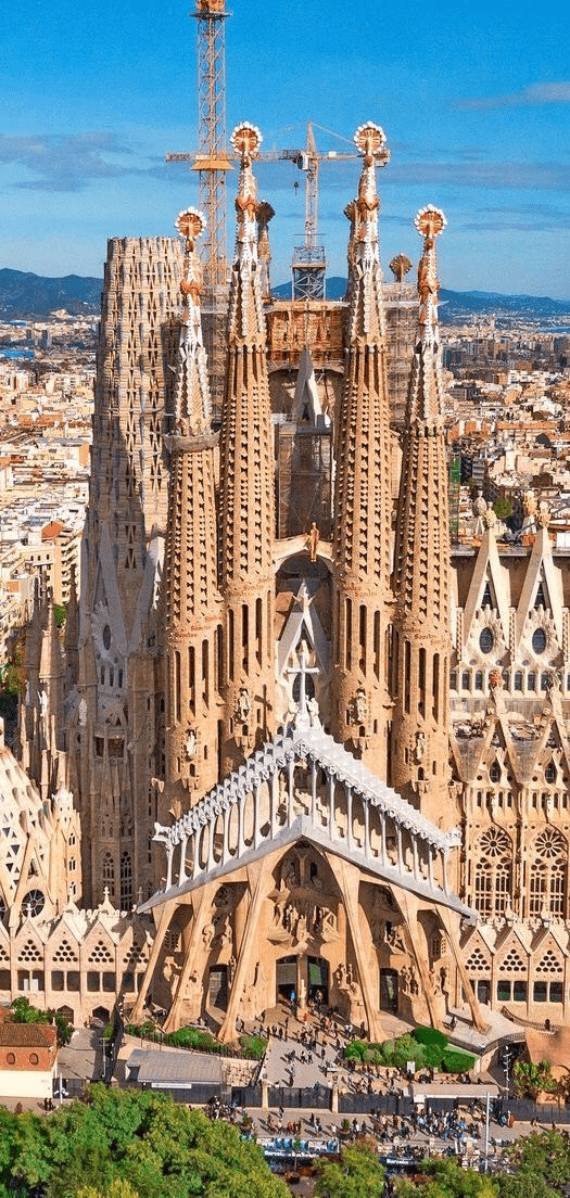 Sagrada Familia by Gaudi - Basilica in Barcelona, Spain - 137 Year Project 102