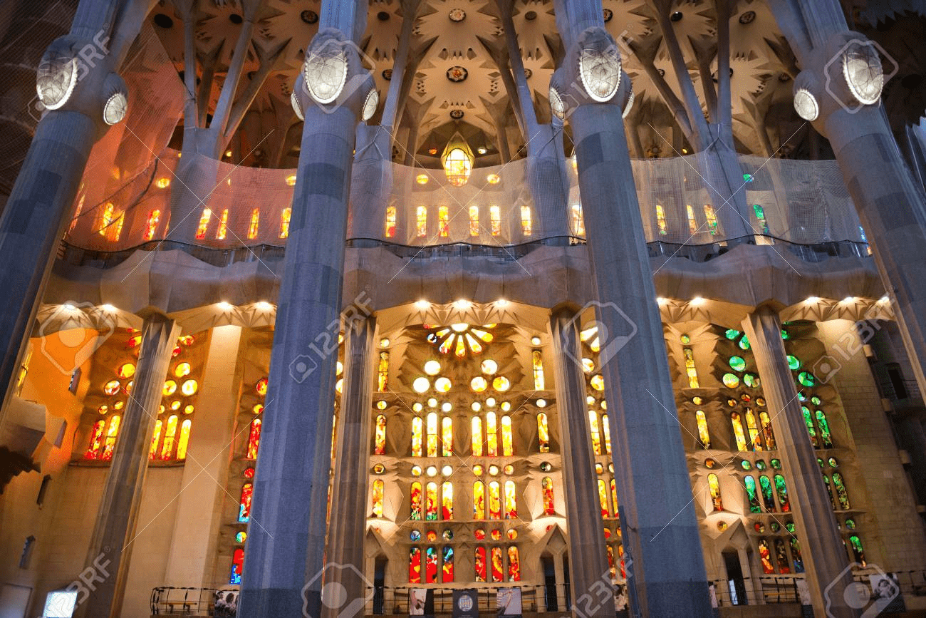 Sagrada Familia by Gaudi - Basilica in Barcelona, Spain - 137 Year Project 73