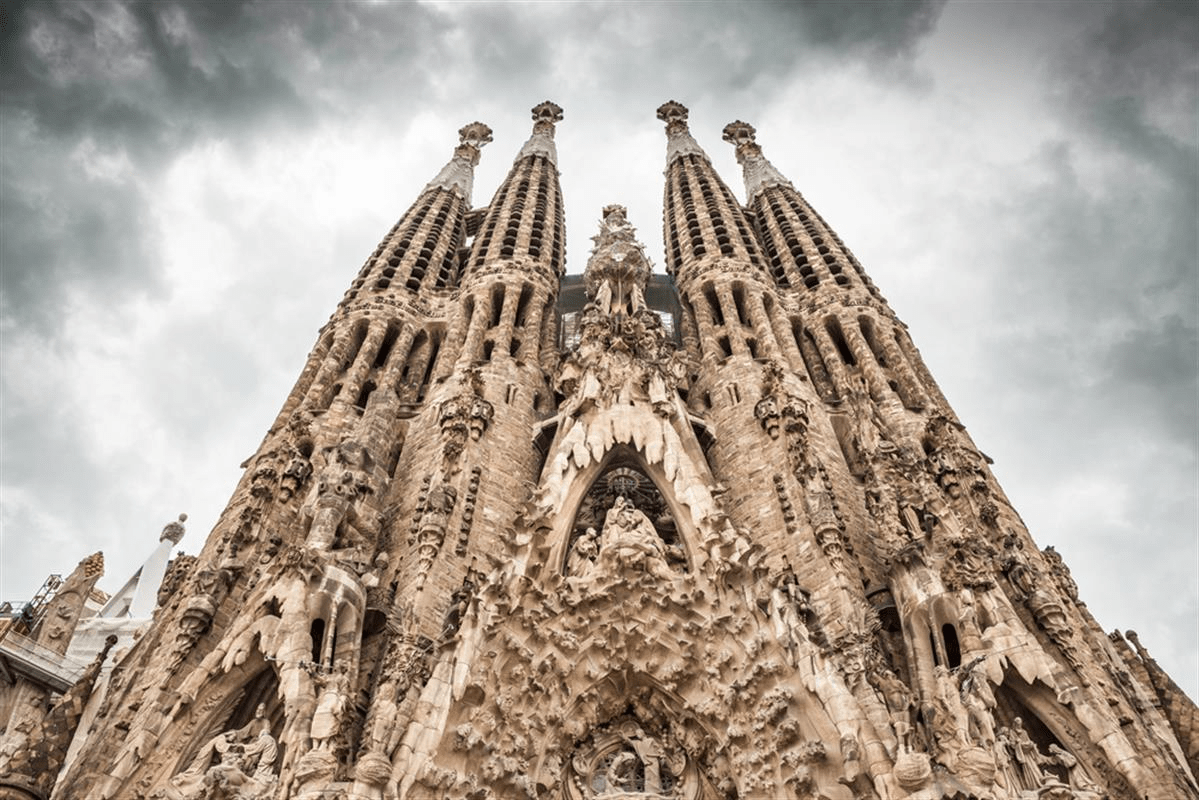 sagrada familia by gaudi
