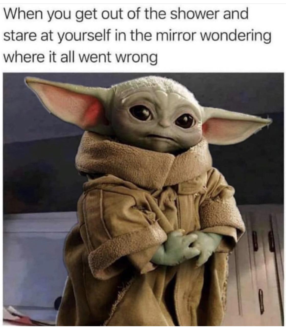 Funny Baby Yoda Memes 2022 10